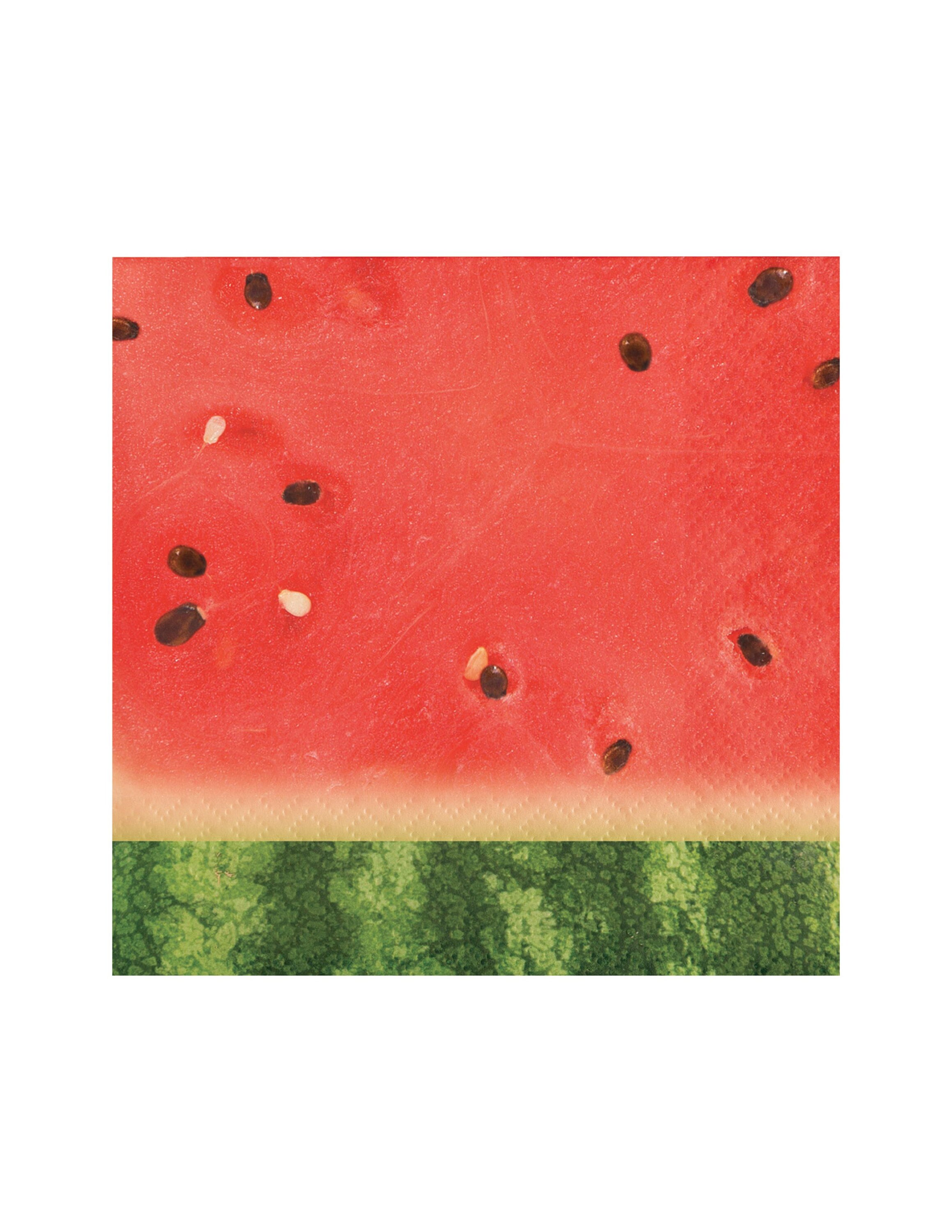 Watermelon Party Napkins Watermelon Birthday One in a Melon Summer Party Fruit Birthday Watermelon Napkins Fruit Party