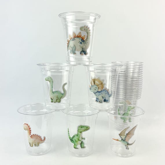 Dinosaur Party Cups 24ct 12oz Plastic Cups Kids Birthday Dino Theme Boy or  Girl Birthday Party Supplies Decor Favor Cups Three Rex Two Rex - Etsy  Sweden