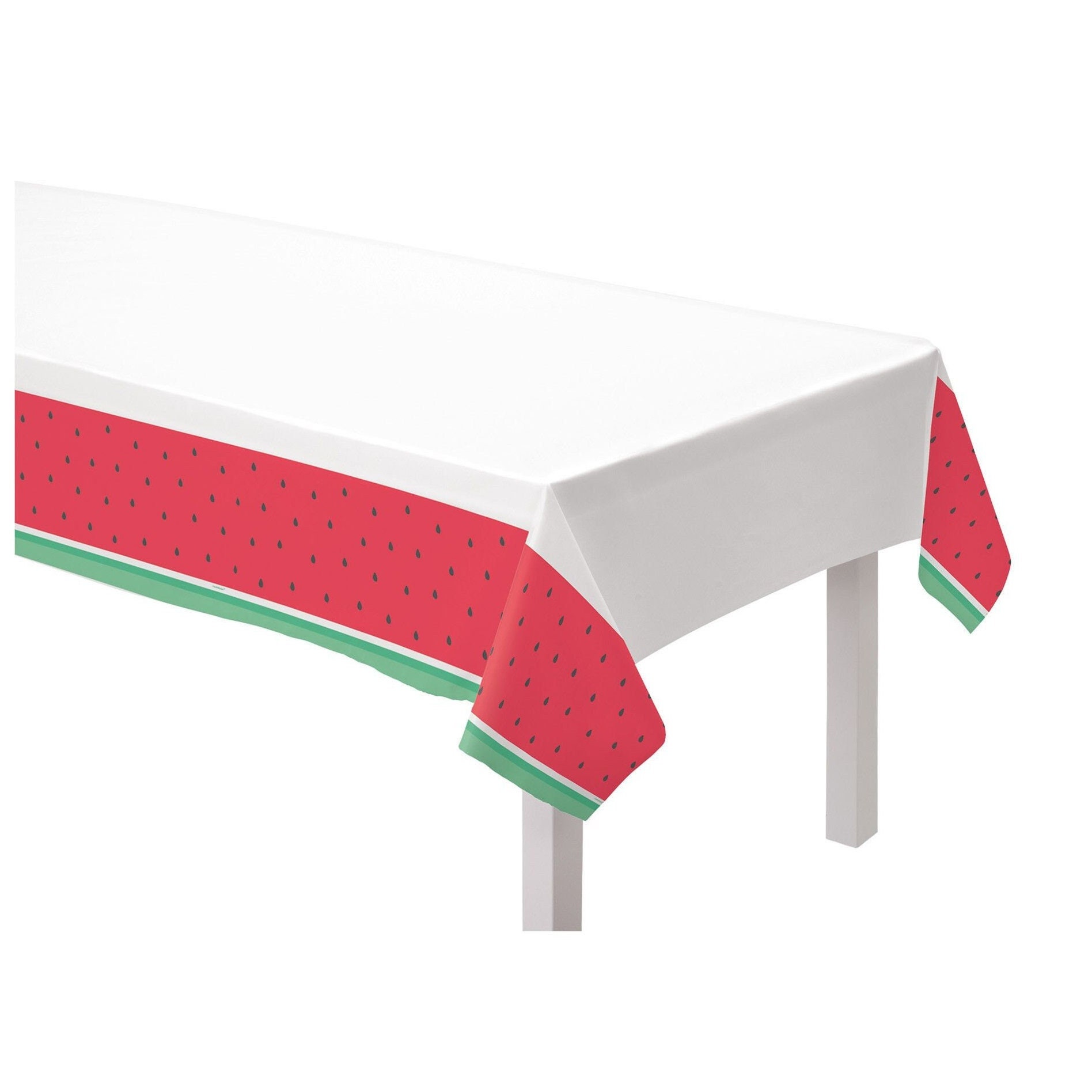 Watermelon Party Tablecloth Fruit Party Supplies Watermelon Birthday Decorations Watermelon Party Supplies One In A Melon