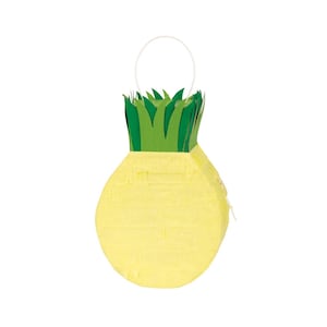 Mini Pineapple Piñata - Pineapple Party Decorations, Fruit Party Supplies, Tropical Luau Birthday Decorations, Tropical Bachelorette Party