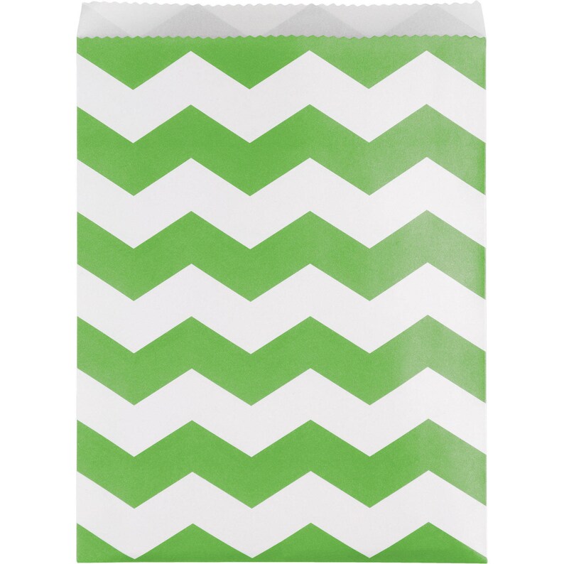 Birthday Party Favors Chevron Bags Fruit Party Treat Bag Lime Chevron Treat Bags Fiesta Baby Shower Lime Favor Bags Goodie Bags