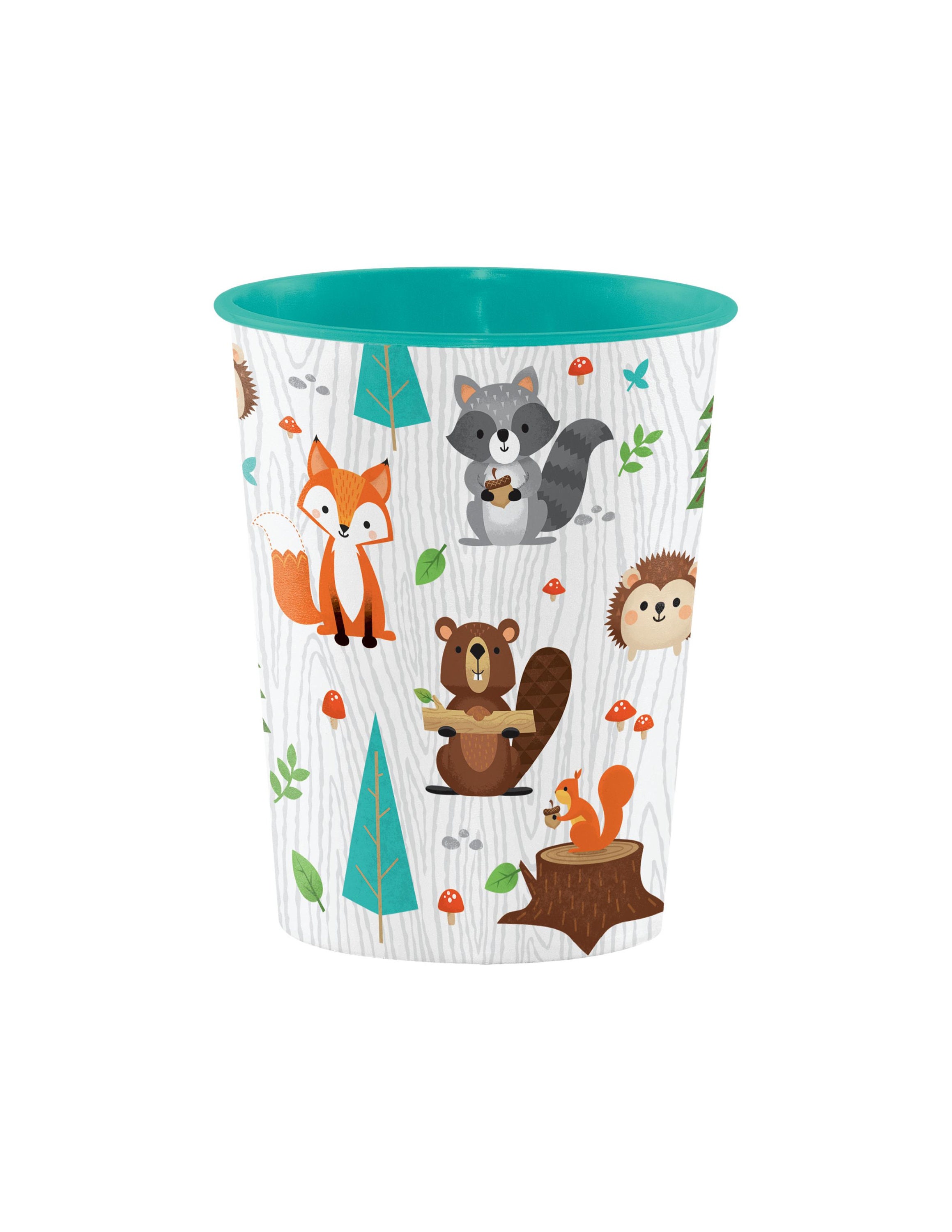 Woodland Party Favor Cup Woodland Cup Party Cup Birthday Etsy
