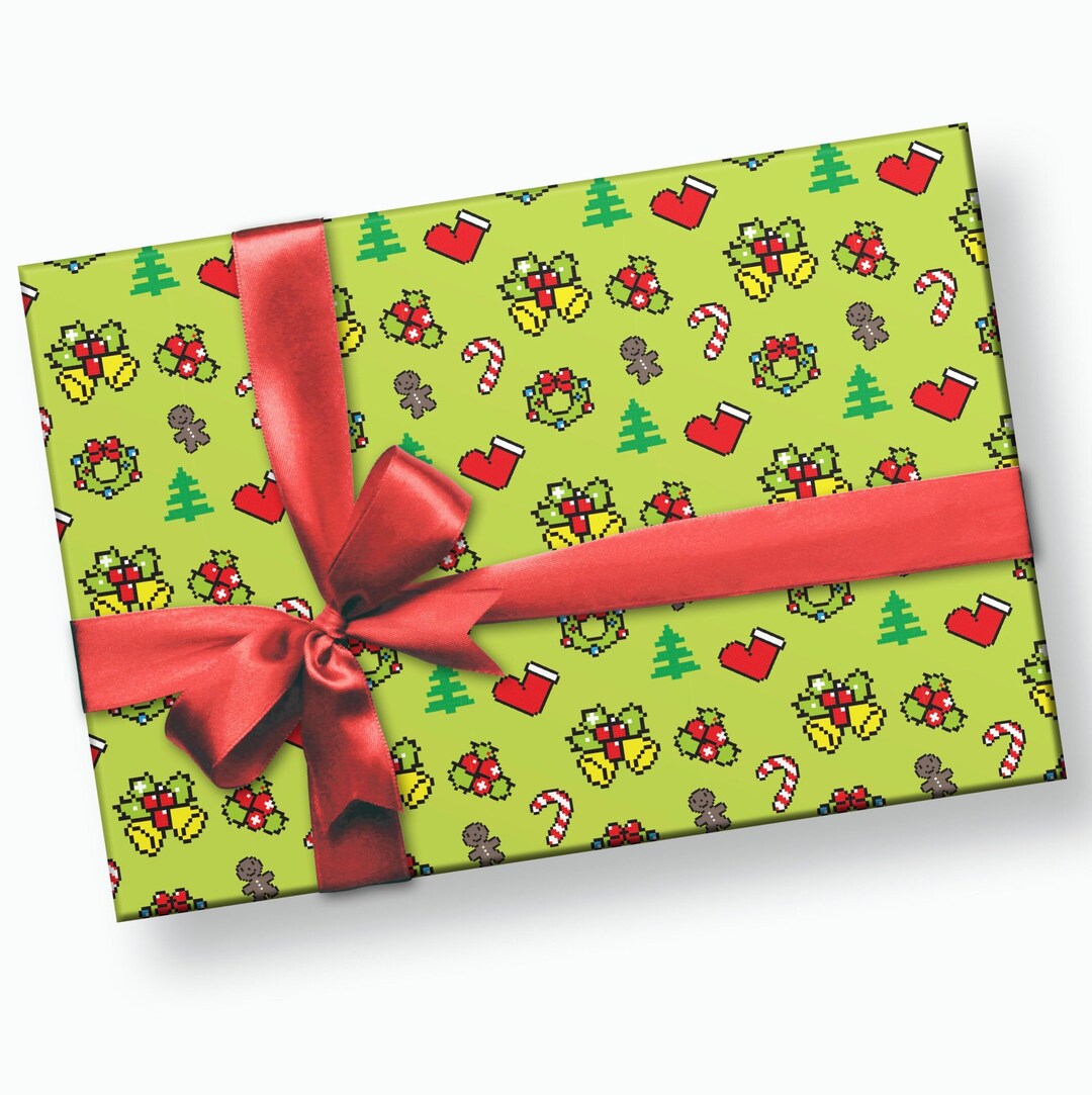 Byte Legend Wrapping Paper Raiders Wrapping Paper Christmas Christmas  Wrapping Paper Holder Bag Christmas Gift Wrapping Paper