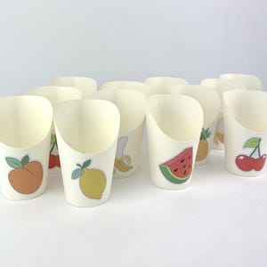 Fruit Party Charcuterie Cups - Fruit Birthday Decor, Tutti Frutti Party Supplies, Berry First Birthday, Summer Party, Snack Cups, Food Cups
