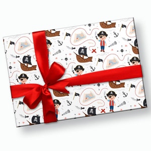 Carta da regalo pirata - Carta da regalo per compleanno pirata, regalo pirata, festa di compleanno per bambini, baby shower per bambini, carta da regalo per bambini, carta da regalo per compleanno