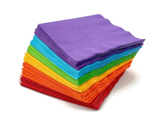 Set of 2 napkins 'Rainbow' Kitchen linen