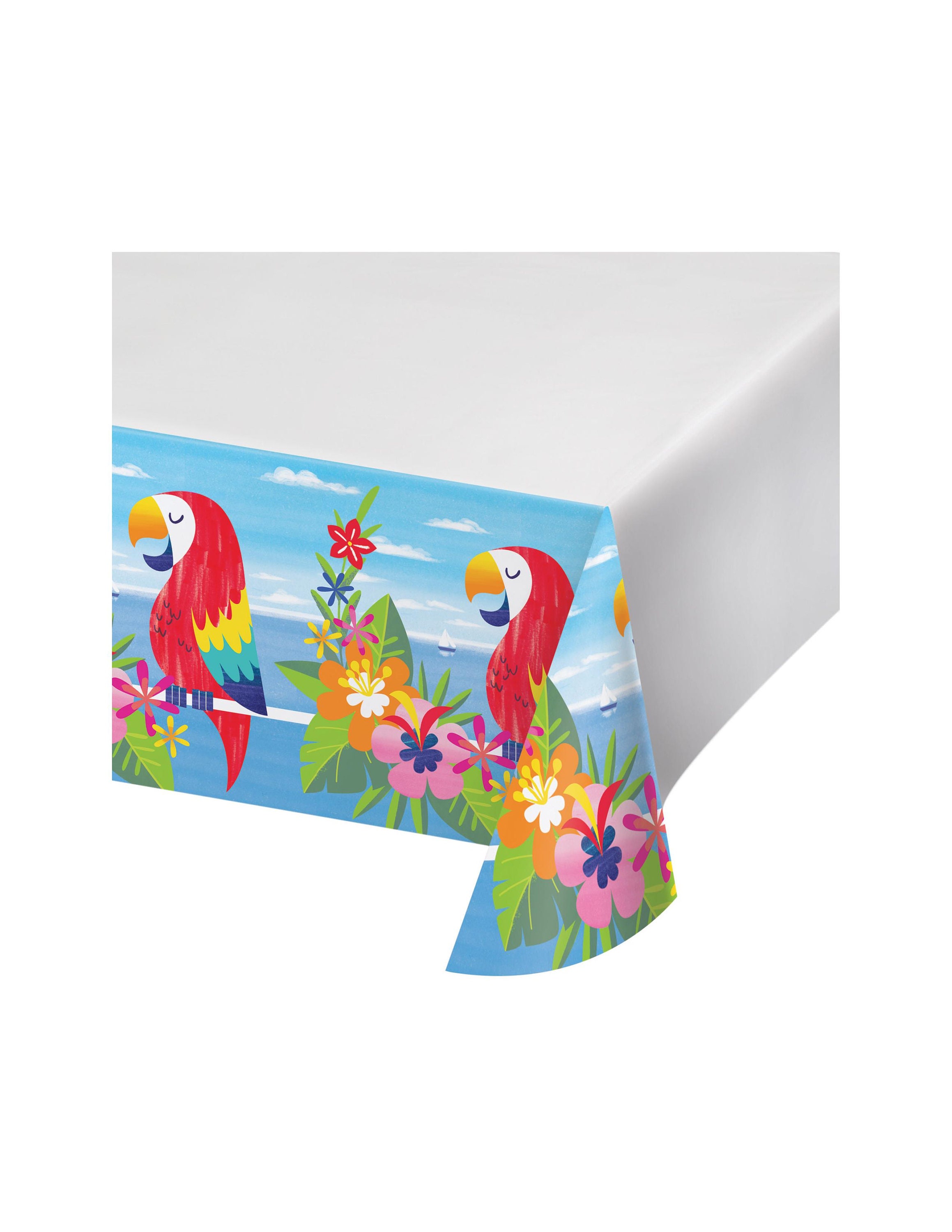 Tropical Party Tablecloth Luau Party Hawaiian Party Etsy