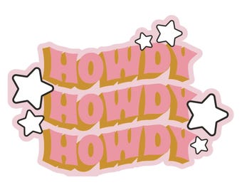 Howdy Party Napkins - Disco Cowgirl Party, Pink Cowgirl Theme Birthday Decorations, Last Rodeo Bachelorette Party, Western Party Decorations