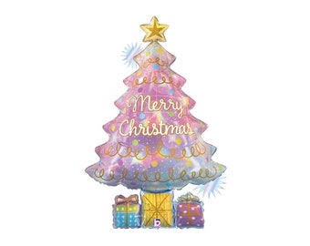 Grabo palloncino omino pan di zenzero made in italy. palloncino per feste di natale con biscottino, in foil con cannuccia per gonfiarlo. palloncini colorati 55x72cm