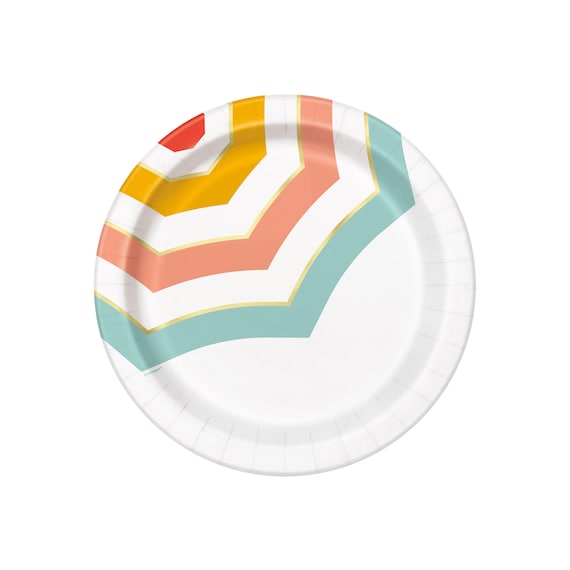 Beach Party Plates, Paper Tableware, Beach Umbrella Party Decorations, Pool Birthday Party Supplies, Splish Splash Party, Beach Bash Party