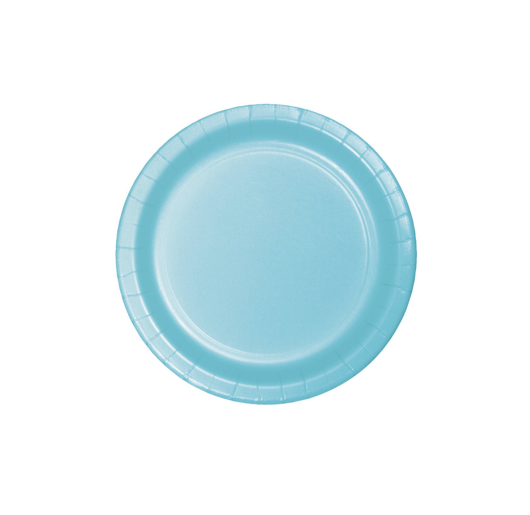 7 Blue Plates Blue Party Supplies Blue Paper Plates Boy Baby
