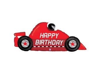 Palloncino per compleanno da corsa - Decorazioni per compleanno per auto da corsa, Forniture per feste da corsa, Decorazioni per palloncini da corsa, Decorazioni per feste per auto da corsa