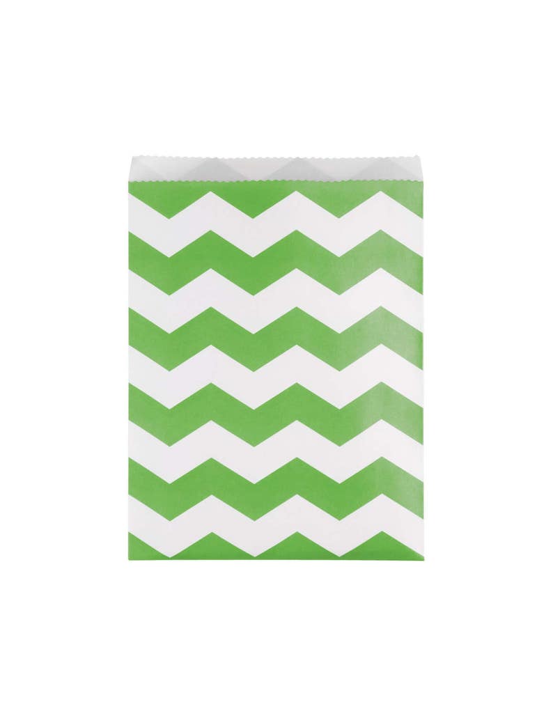 Birthday Party Favors Chevron Bags Fruit Party Treat Bag Lime Chevron Treat Bags Fiesta Baby Shower Lime Favor Bags Goodie Bags