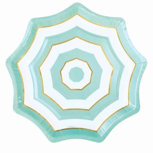 Piatti per ombrellone da spiaggia, stoviglie di carta, decorazioni per feste in spiaggia, articoli per feste in piscina, addii al nubilato estivi, feste tropicali