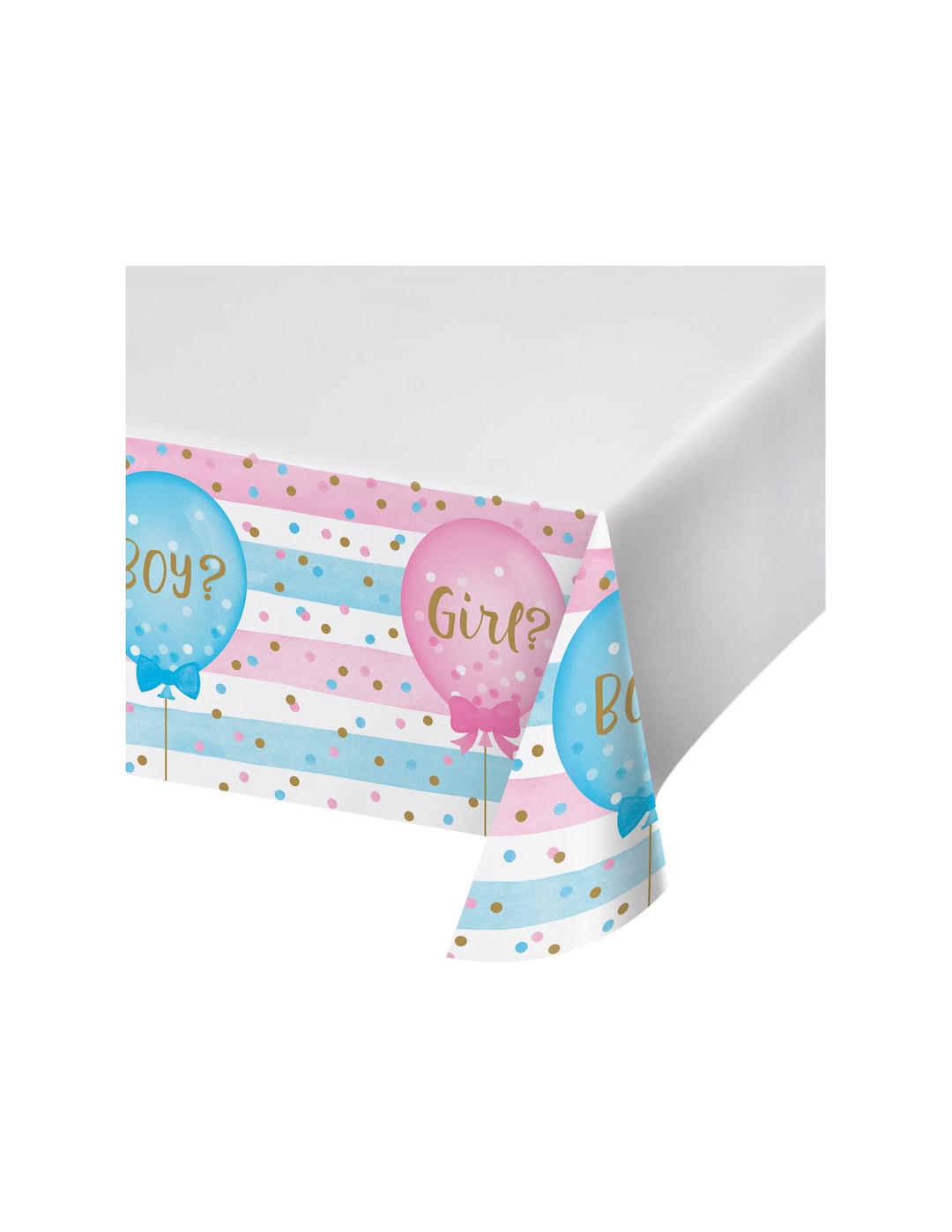 Gender Reveal Tablecloth Gender Reveal Party, Gender Reveal Decorations