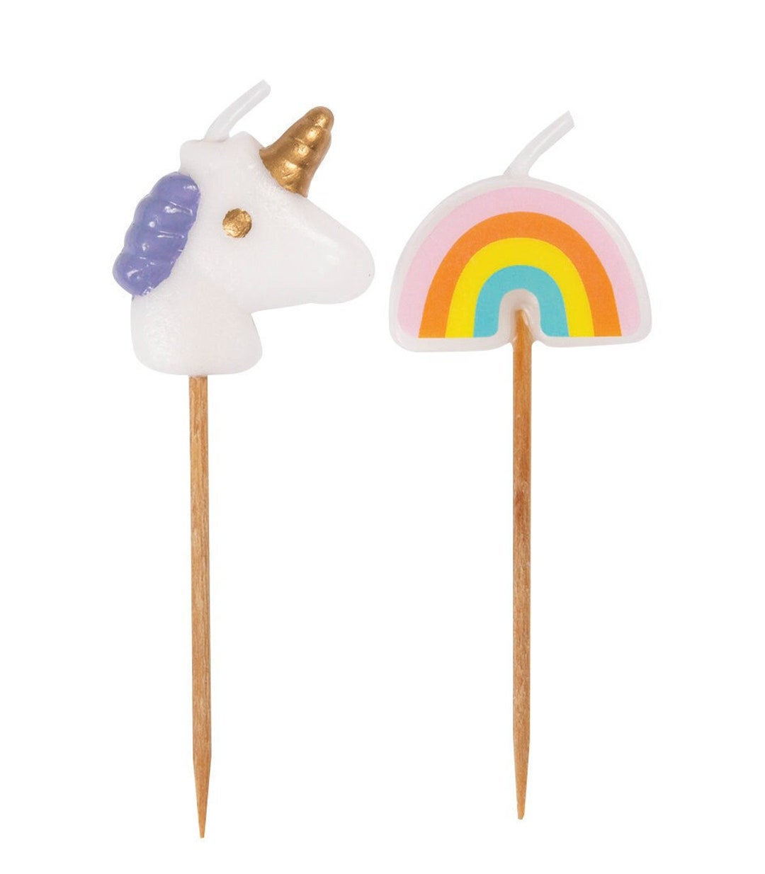 Talking Tables We Heart Unicorns Candle Set - 5 Pc