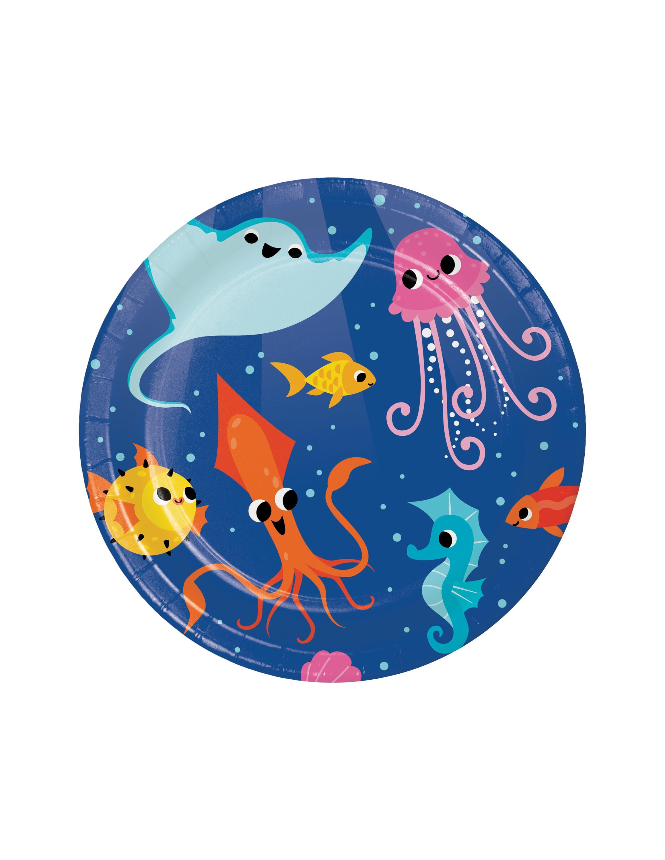 Ocean Party Plates Ocean Birthday Sea Birthday Sea Party Party Decorations Birthday Decorations Ocean Baby Shower Shower