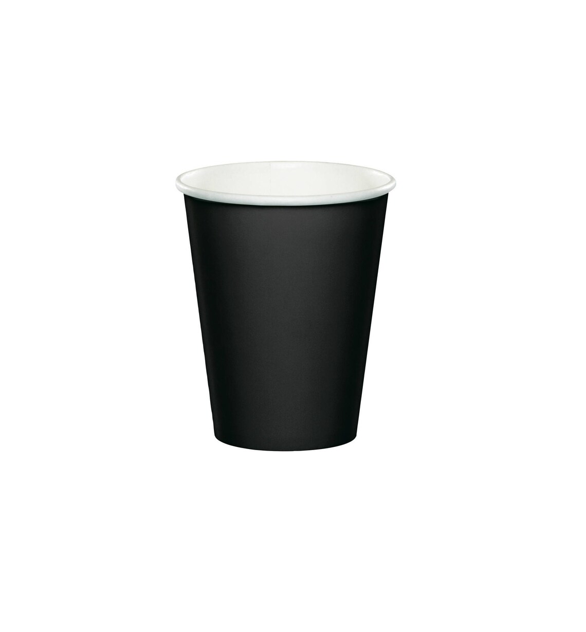 24 Black 9oz Cups Party Cups Paper Cups Juice Cups - Etsy