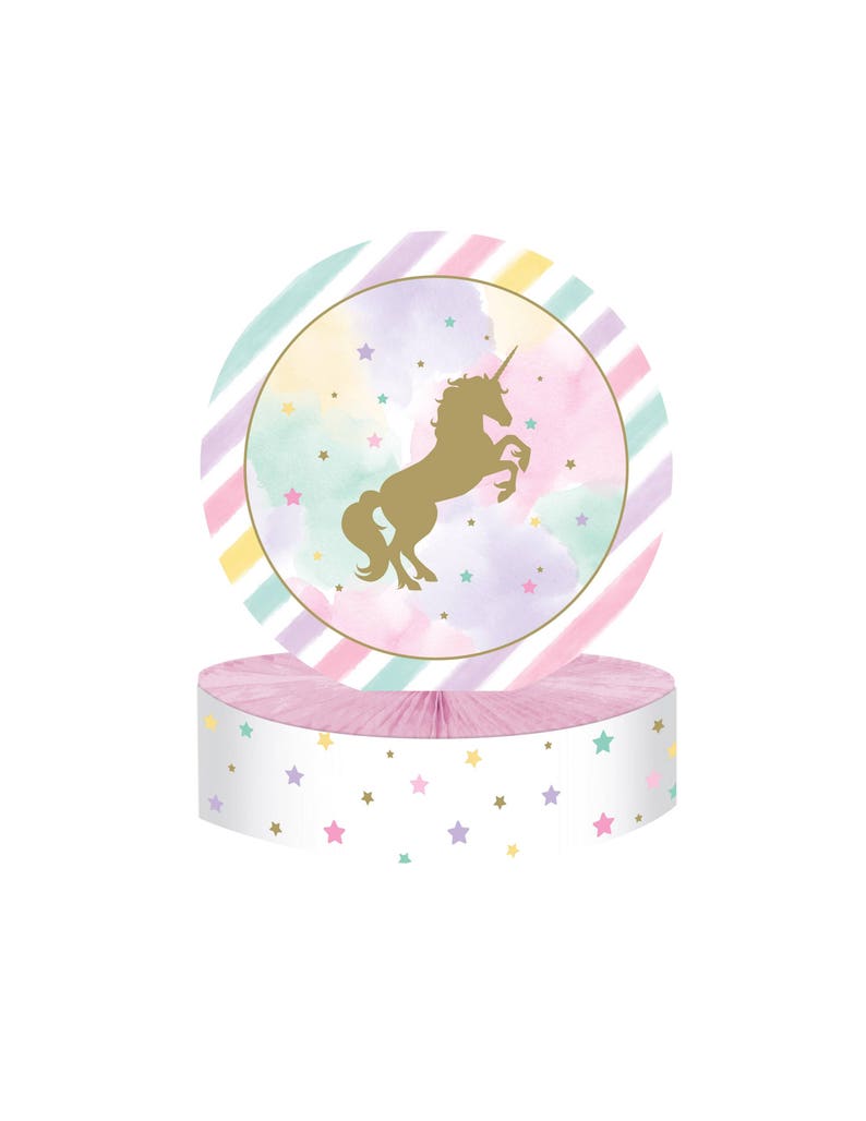 Unicorn Table Centerpieces Unicorn Party Decorations Etsy