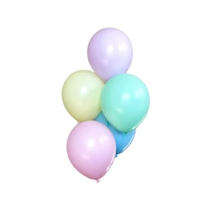 Unicorn Party Balloon Bouquet - Unicorn Birthday, Pastel Rainbow Party, Girl Birthday, Birthday Decorations, Party Decorations