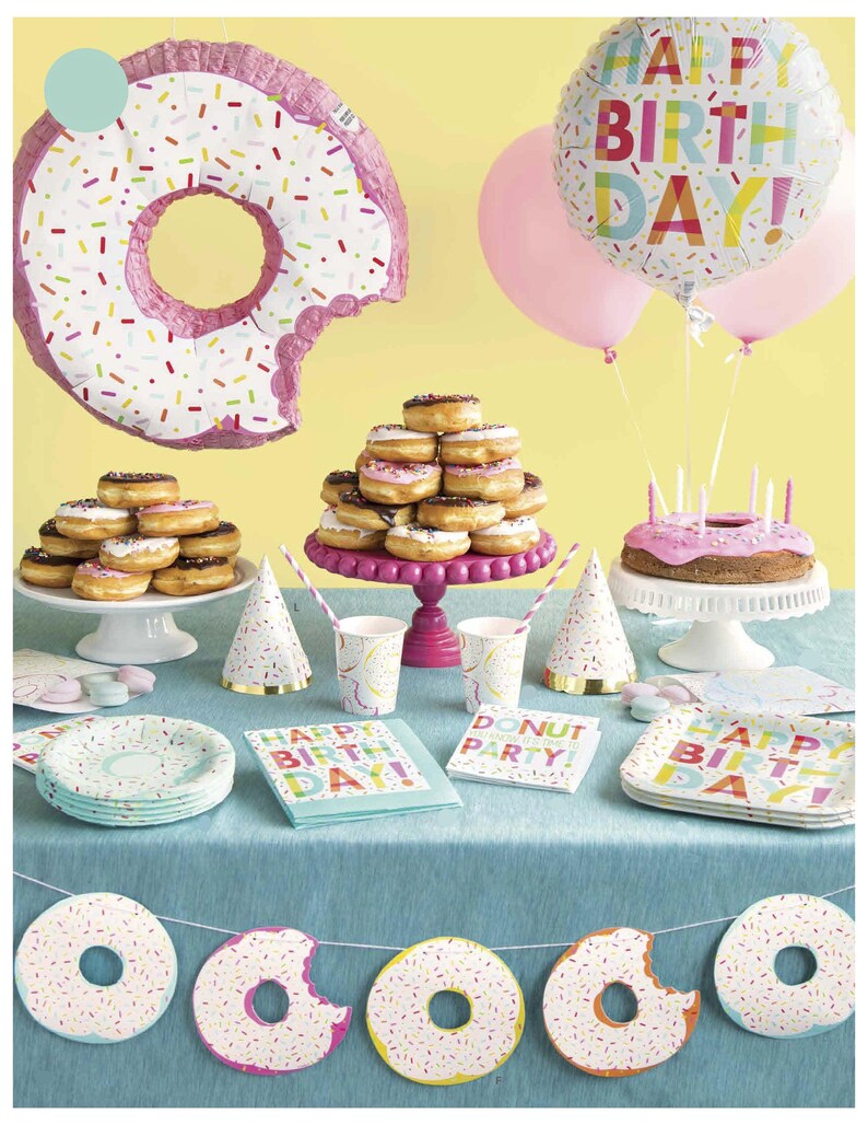 Cupcake Party Ice Cream Birthday Donut Birthday Party Donut Party Balloon Donut Balloons Girl Birthday Balloon Ice Cream Party Decor