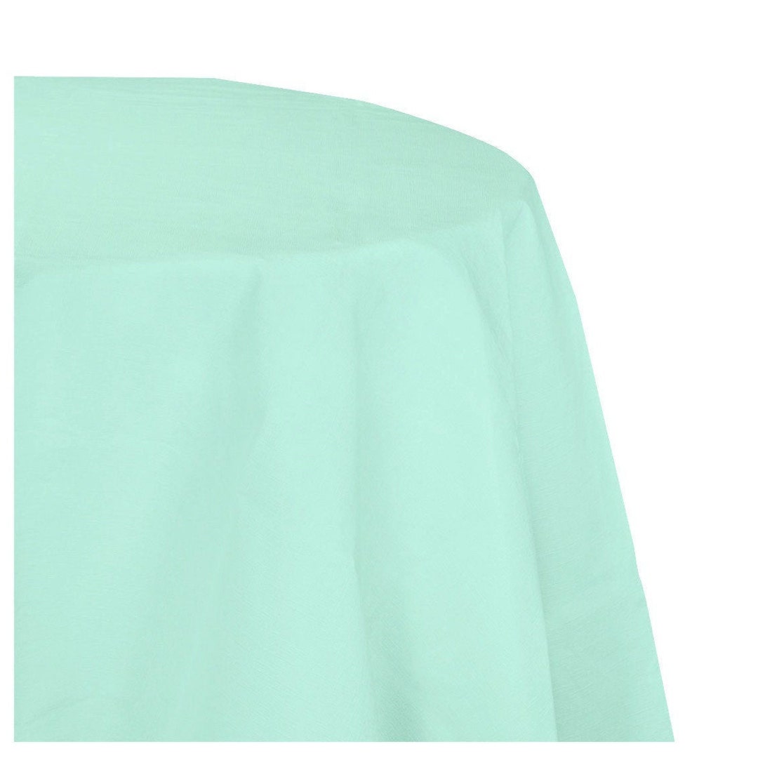 Mint Tablecloth Round Table Cloth, Unicorn Party, Mermaid Party