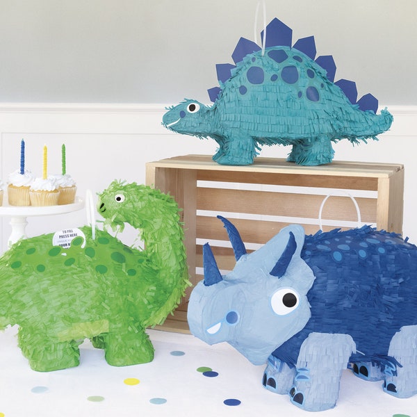 Dinosaur Piñata - Dinosaur Party Decorations, Dinosaur Party Supplies, Dinosaur Birthday Decorations, Dino Party Favors, Birthday Supplies