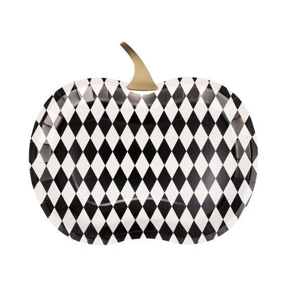 Grandes Assiettes en Papier Thème Halloween