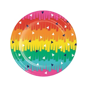 Fiesta Cake Plates - Fiesta Party Decorations, Fiesta Party, Fiesta Birthday, Fiesta Bachelorette, Fiesta Baby Shower, Fiesta Plates