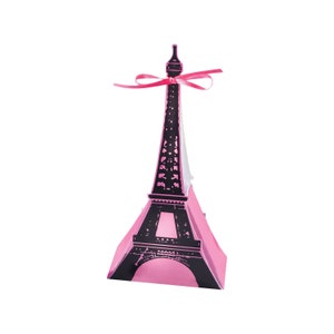 12 Paris Party Favor Boxes - Paris Birthday Favor Boxes, Paris Party Supplies, Paris Bachelorette Party Decorations, Paris Bridal Shower