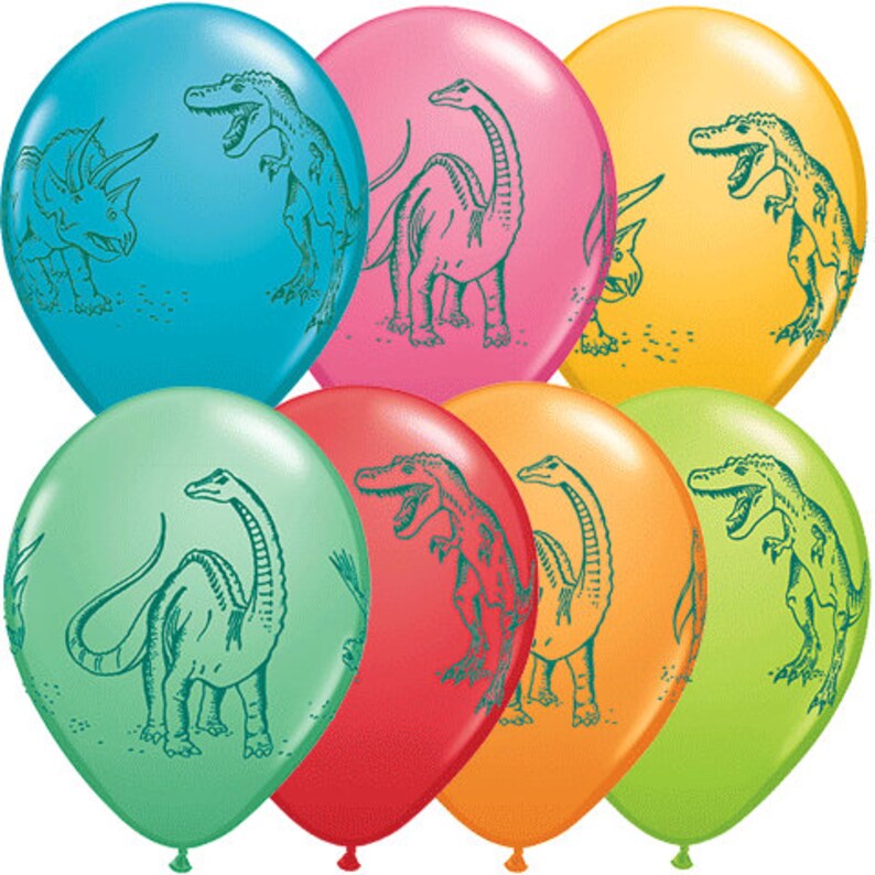 Dino Party Decorations Dinosaur Party Balloons Dinosaur Birthday Dinosaur Baby Shower 5 Dinosaur Balloons Dinosaur Party Supplies Parties Events Craft Supplies Tools Delage Com Br