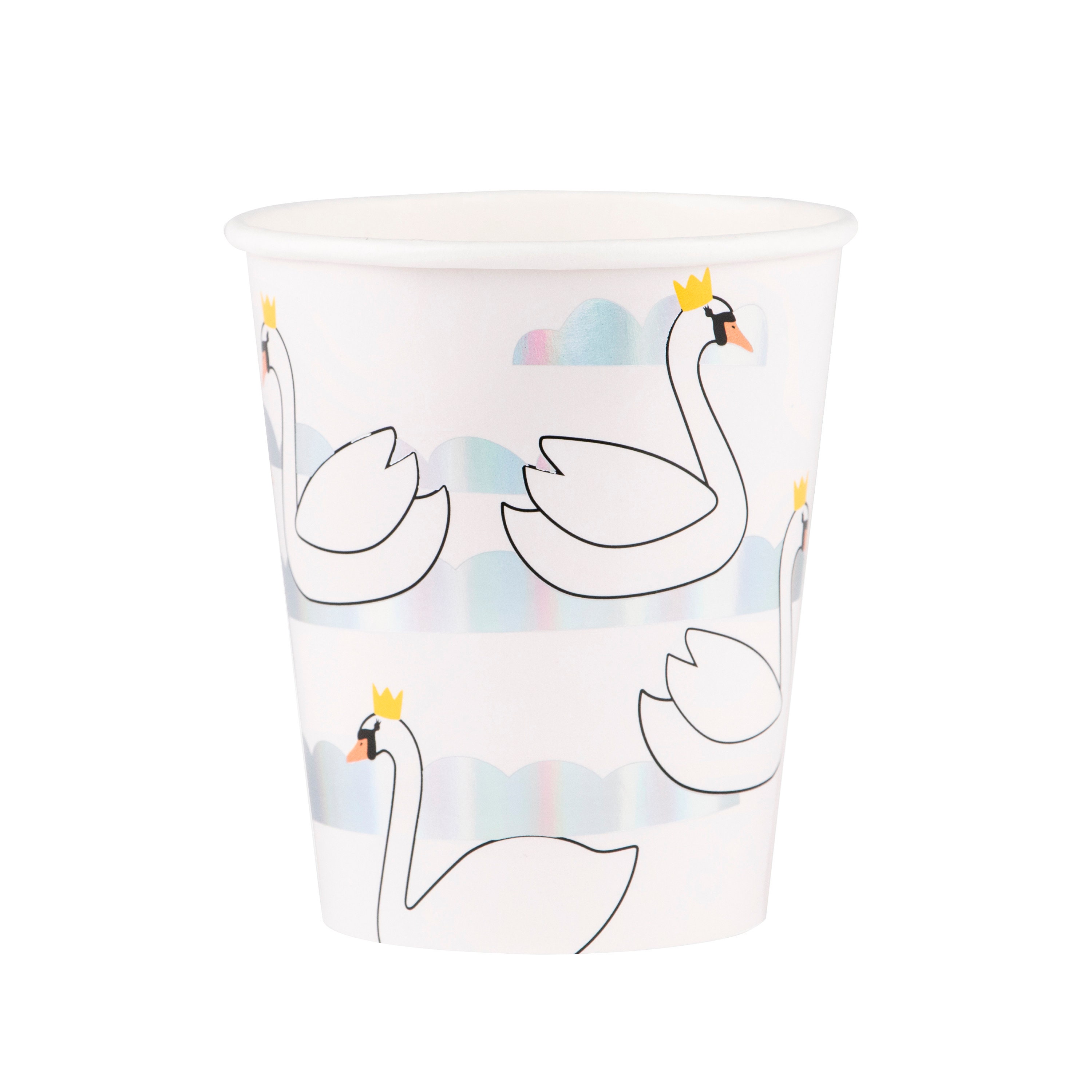 Swan Cups Swan Party Cups Swan Princess Birthday Party | Etsy