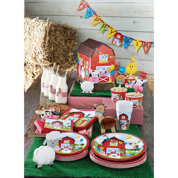 Farm Party Favor Bags Farm Favor Bags Barn Party Favors Etsy