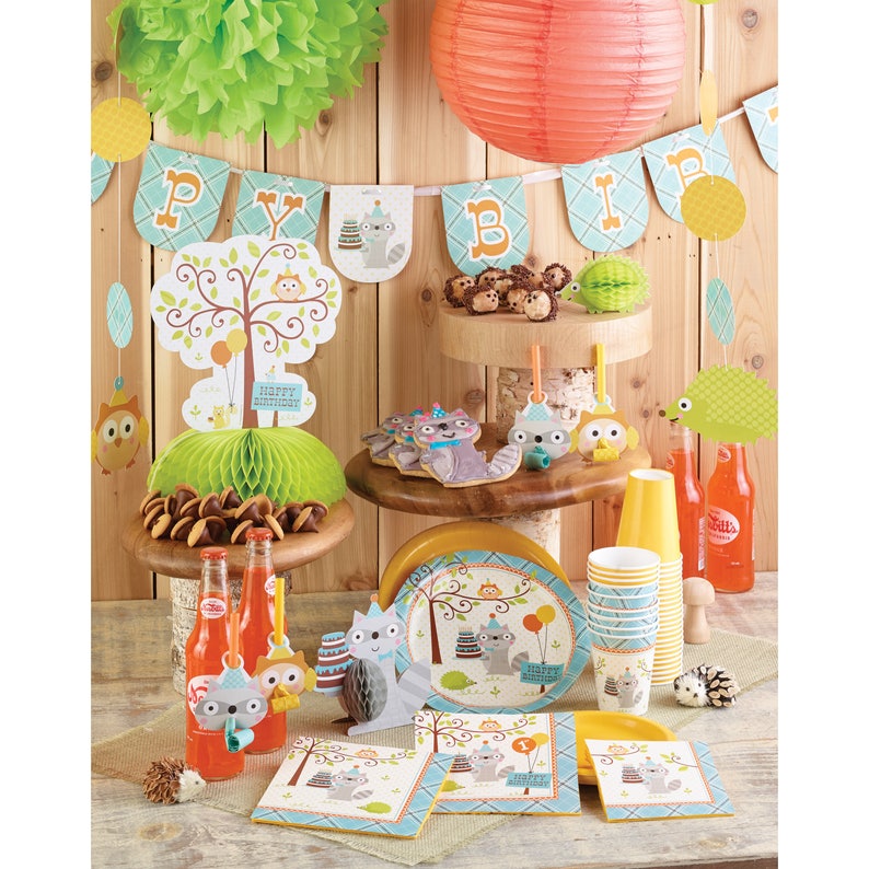 Woodland Party Centerpiece Woodland Birthday Decorations | Etsy