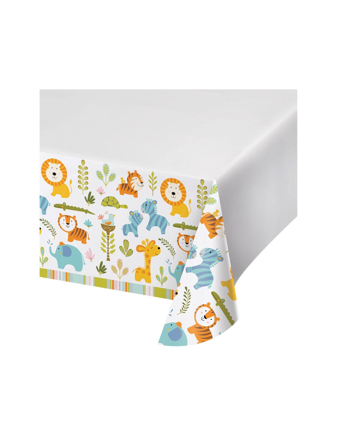 Jungle Tablecloth Safari Baby Shower, Jungle Baby Shower, Safari Baby