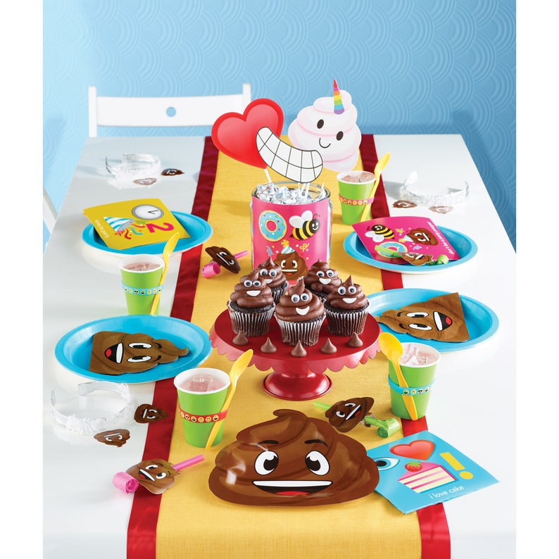Poop Emoji Photo Props Emoji Decorations Emoji Party Photo Etsy