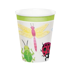 Bug Party Cups - Bug Birthday Party, Bug Birthday Decorations, Bug Party Favors, Insect Party Decorations, Insect Birthday, Birthday Cups
