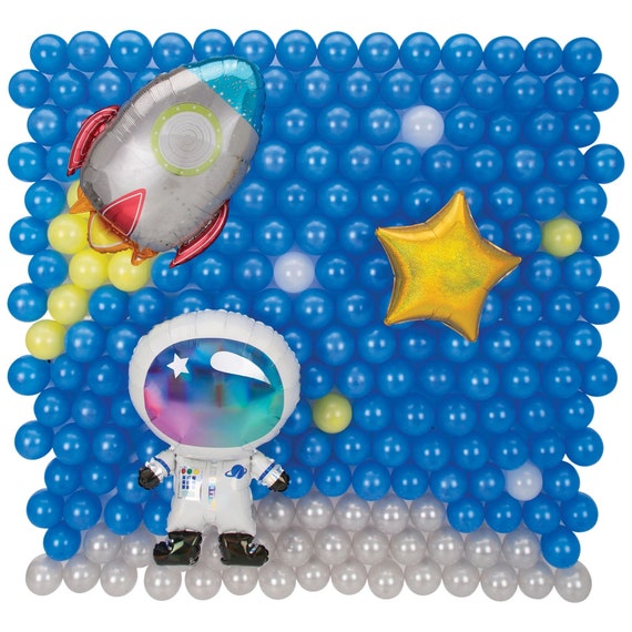 Weltraum Geburtstagsdeko Für Kinder – Astronauten, Raketen & Planeten, Inkl. Banner Und Ballons
