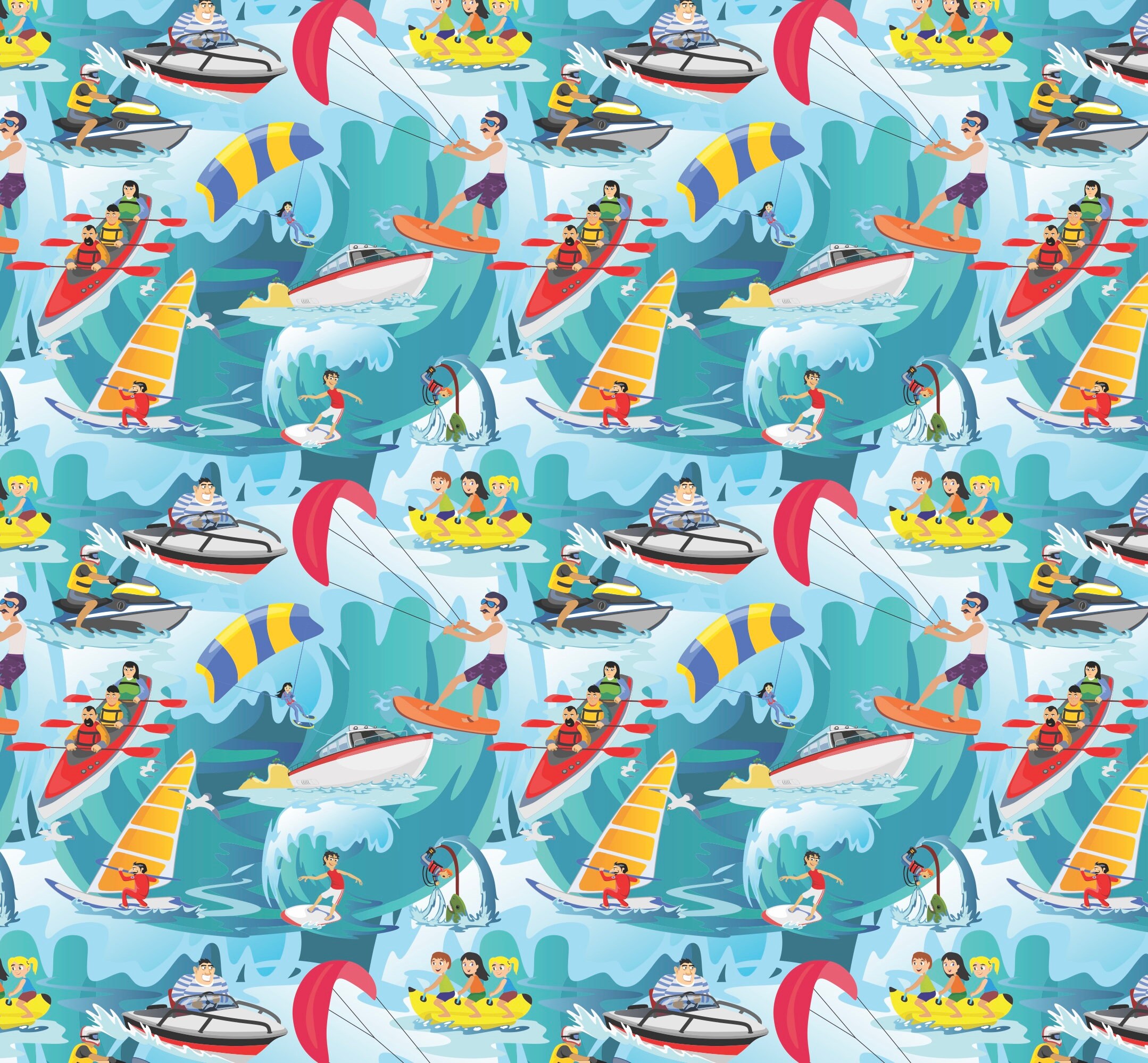 Beach Gift Wrap Boating Gifts Summer Birthday Kayak Gifts Etsy