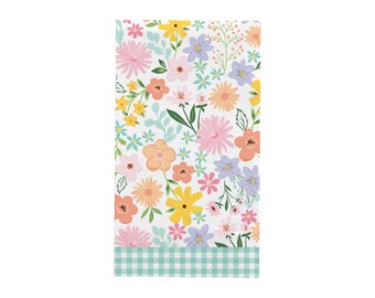 Floral Guest Towel Napkins 16ct, Floral Napkins, Bridal Shower, Floral Birthday Party, Garden Party Decorations, Tea Party Baby Shower