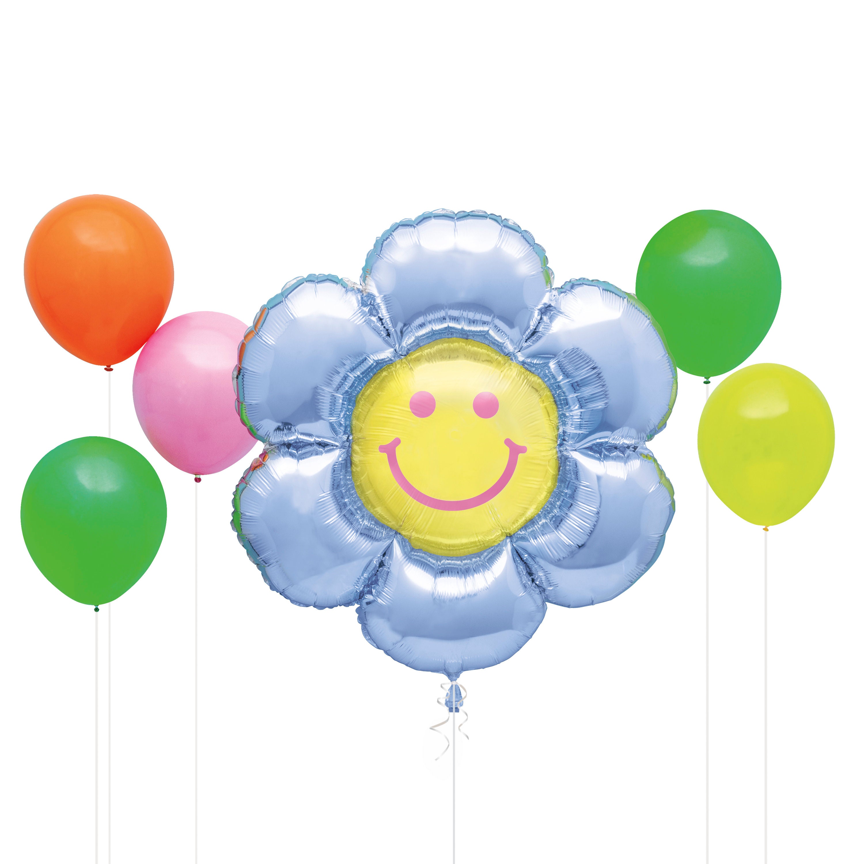 Groovy Balloon Bouquet 70s Party Balloons Hippie Birthday Balloons Groovy Balloon Decorations Teen Girl Birthday Supplies