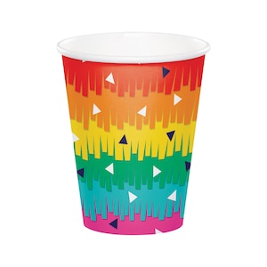 Fiesta Cups - Fiesta Party Supplies, Fiesta Decorations, Fiesta Party Cups, Fiesta Birthday, Fiesta Baby Shower, Party Favor Cups