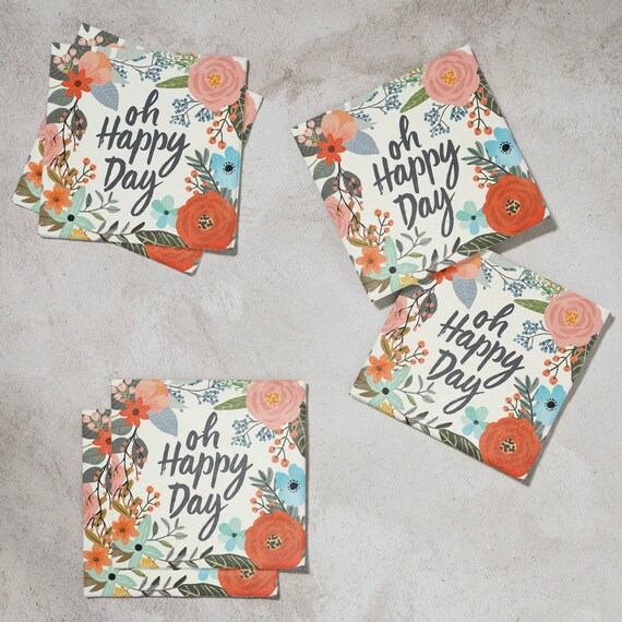 Floral Gift Wrap - Stesha Party - bachelorette, birthday, birthday