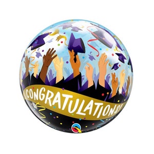 22&quot; Graduation Balloon - Congratulations Graduate, Graduation Decorations 2025, Graduation Decoration, Grad Balloon, Graduation Party 2025