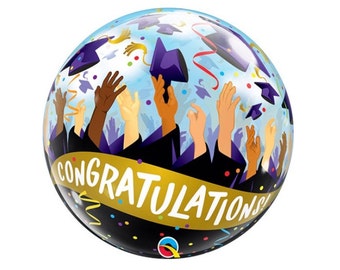 22" Graduation Balloon - Congratulations Graduate, Graduation Decorations 2026, Graduation Decoration, Grad Balloon, Graduation Party 2026