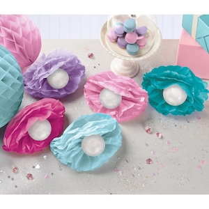 Mermaid Tischdekoration - Mermaid Partydekoration, Mermaid Geburtstag Lieferungen, Meer Partyzubehör, Ocean Party, Mermaid Baby Shower Decor