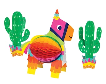 Fiesta Party Centerpiece - Fiesta Party Decorations, Fiesta Party Supplies, Fiesta Birthday, Bridal Fiesta, Fiesta Baby Shower, Piñata Party