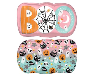 Halloween Party Balloon - Kids Halloween Party Decorations, Pink Halloween Party Supplies, Spooky Decorations, Halloween Balloon Decorations