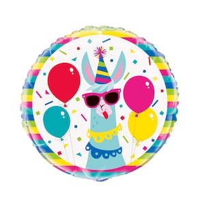 Llama Balloon - Llama Party Decorations, Llama Birthday, Birthday Decorations, Llama Party Supplies, Llama Party Decor