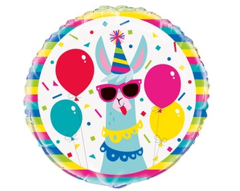 Llama Balloon - Llama Party Decorations, Llama Birthday, Birthday Decorations, Llama Party Supplies, Llama Party Decor